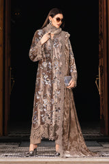 Maria.B - Winter Luxe Collecton - Velvet Suit - Beige - WL#1303