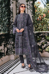 Maria.B - Winter Luxe Collecton - Velvet Suit - Grey - WL#1305
