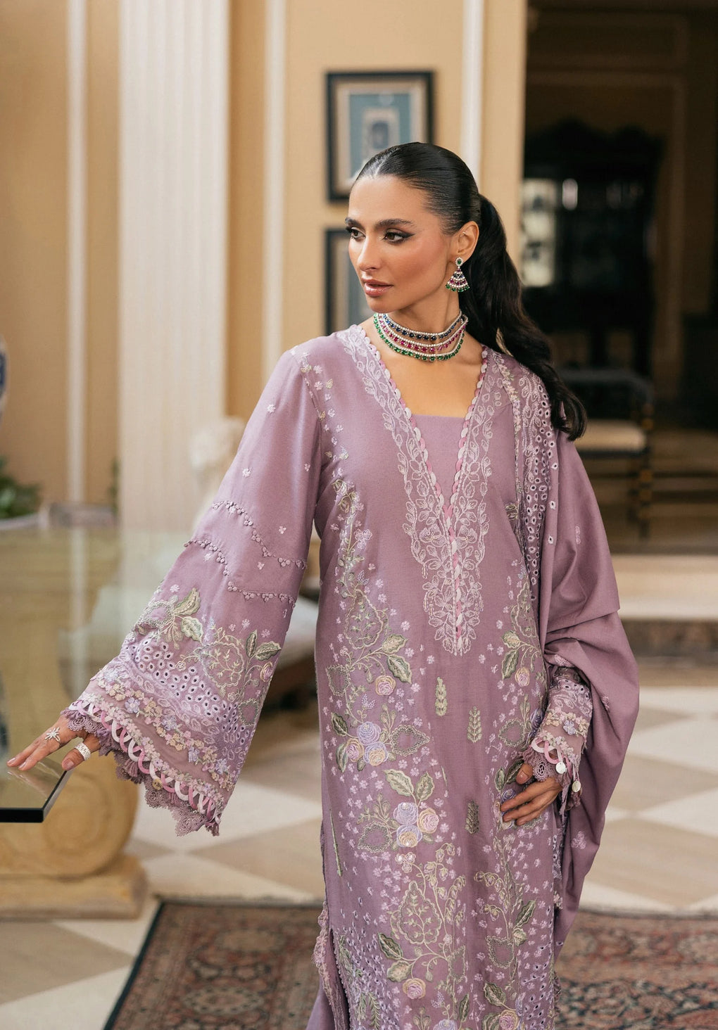 Elaf - Luxury Winter Collection - Lilique - EWK#1A