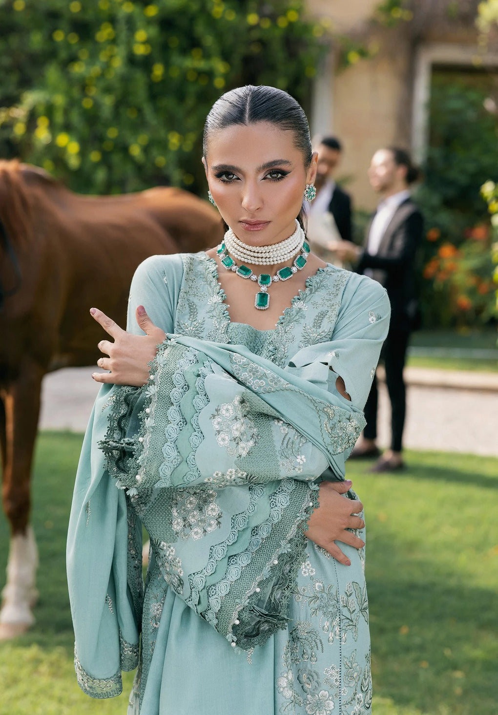 Elaf - Luxury Winter Collection -  Mintfrost - EWK#7A