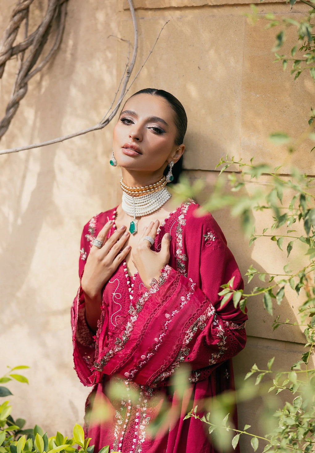 Elaf - Luxury Winter Collection -  Velvrose - EWK#6A