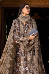 Maria.B  - Winter Luxe Collecton -  Velvet Suit - Beige - WL#1303